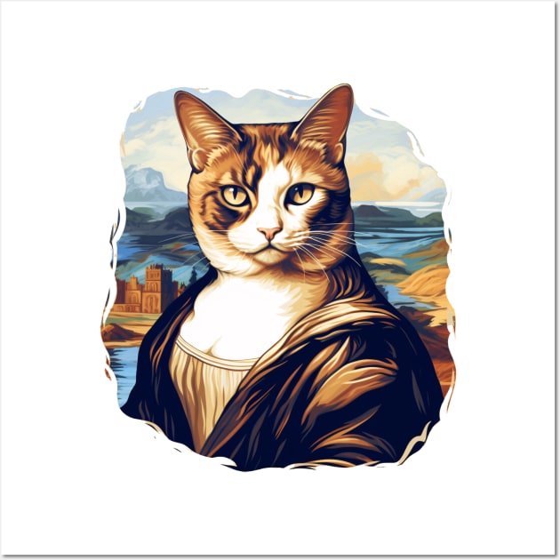 Meowna Lisa Wall Art by illu